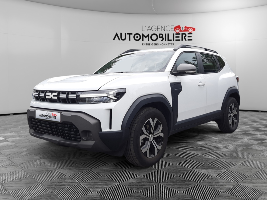 Achat voiture occasion, Auto occasion pas cher | Agence Auto Dacia Duster Expression 1.6i MHEV Boite Automatique/ Garantie 3 ans + 3 ans extension ou 100.000kms valable jusqu'en 02/2031 Blanc Année 2025 Automatique Hybride