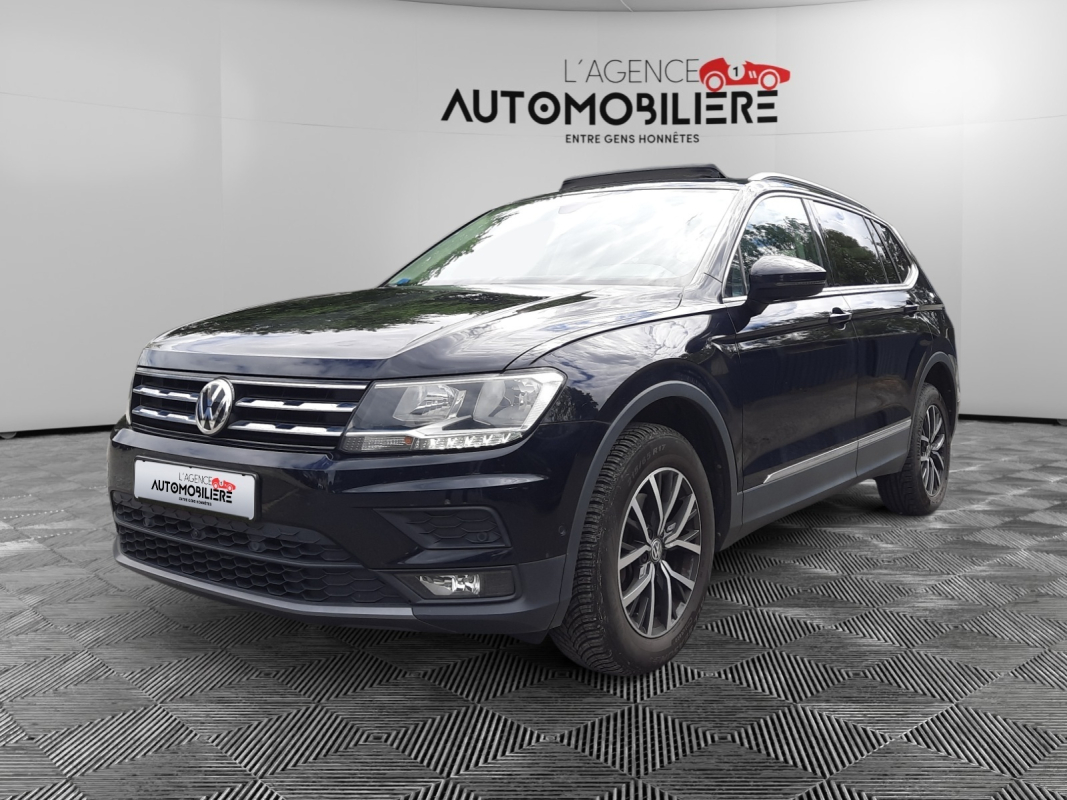 Achat voiture occasion, Auto occasion pas cher | Agence Auto Volkswagen Tiguan Allspace Tiguan Allspace 1.5 TSI ACT Highline OPF DSG 150Ch *7 places*/ Garantie 12 Mois Noir Année 2019 Automatique Essence